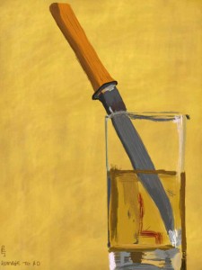 Digital 2011 Diebenkorn's Knife in a Glass